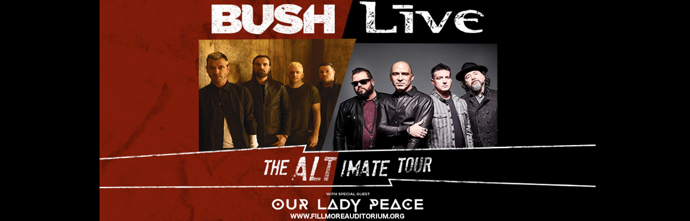 Live, Bush & Our Lady Peace