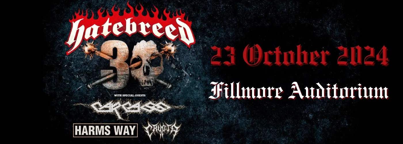 Hatebreed’s 30th Anniversary Tour