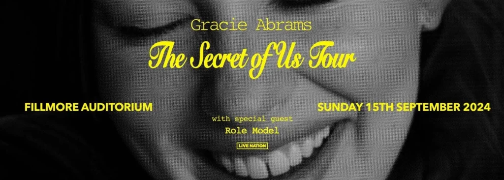 Gracie Abrams at Fillmore Auditorium