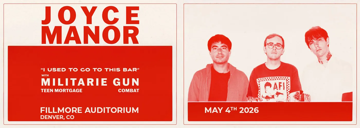 Joyce Manor, Militarie Gun, Teen Mortgage & Combat